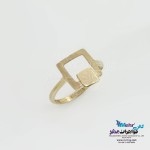انگشتر طلا - طرح هندسی
