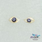 گوشواره طلا - طرح چشم نظر