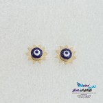 گوشواره طلا - طرح چشم نظر