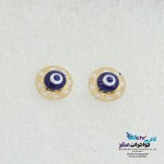 گوشواره طلا - طرح چشم نظر