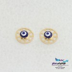 گوشواره طلا - طرح چشم نظر