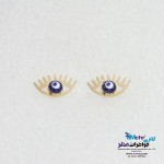 گوشواره طلا - طرح چشم نظر