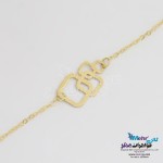 دستبند طلا - طرح هندسی
