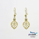 گوشواره طلا - طرح برگ
