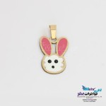 آویز طلا - طرح خرگوش