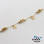 دستبند طلا - طرح ستاره