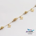دستبند طلا - طرح پروانه