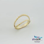 انگشتر طلا - طرح موج