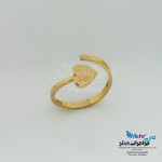 انگشتر طلا - طرح قلب