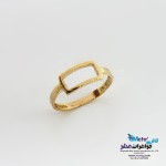 انگشتر طلا - طرح هندسی