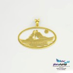 آویز طلا - طرح قایق