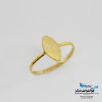 انگشتر طلا - طرح هندسی