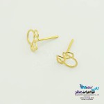 گوشواره طلا - طرح کیتی