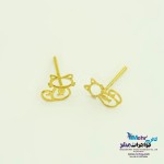 گوشواره طلا - طرح گربه