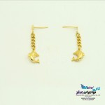گوشواره طلا - طرح دلفین