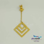 اویز طلا - طرح هندسی