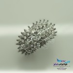 انگشتر طلا - طرح گل