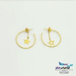 گوشواره طلا - طرح ستاره