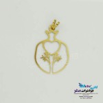 آویز طلا - طرح انار