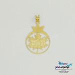 آویز طلا - طرح انار