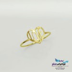 انگشتر طلا - طرح قلب