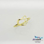 انگشتر طلا - طرح قلب