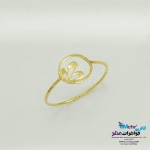 انگشتر طلا - طرح گل