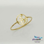 انگشتر طلا - طرح گل