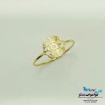 انگشتر طلا - طرح گل
