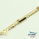 دستبند طلا - طرح هندسی