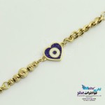دستبند طلا - طرح چشم نظر