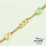 دستبند طلا - طرح هندسی