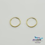 گوشواره طلا - طرح حلقه‌ای