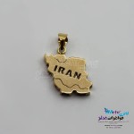 آویز طلا - طرح ایران