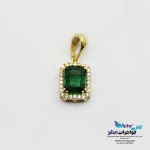 آویز طلا - طرح هندسی