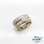 انگشتر طلا - طرح حلقه پشت حلقه