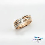 انگشتر طلا - طرح حلقه پشت حلقه