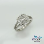 انگشتر طلا - طرح هندسی