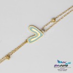 دستبند طلا - طرح قلب