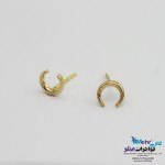 گوشواره طلا - طرح هلال