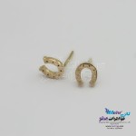 گوشواره طلا - طرح نعل