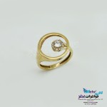 انگشتر طلا - طرح سولیتر