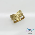 انگشتر طلا - طرح X