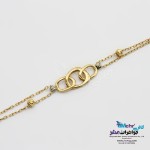 دستبند طلا - طرح کارتیه