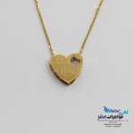 گردنبند طلا - طرح قلب
