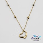 گردنبند طلا - طرح قلب