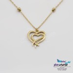گردنبند طلا - طرح قلب