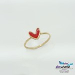 انگشتر طلا- طرح قلب