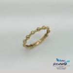 انگشتر طلا- طرح تیله