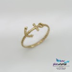 انگشتر طلا- طرح لنگر